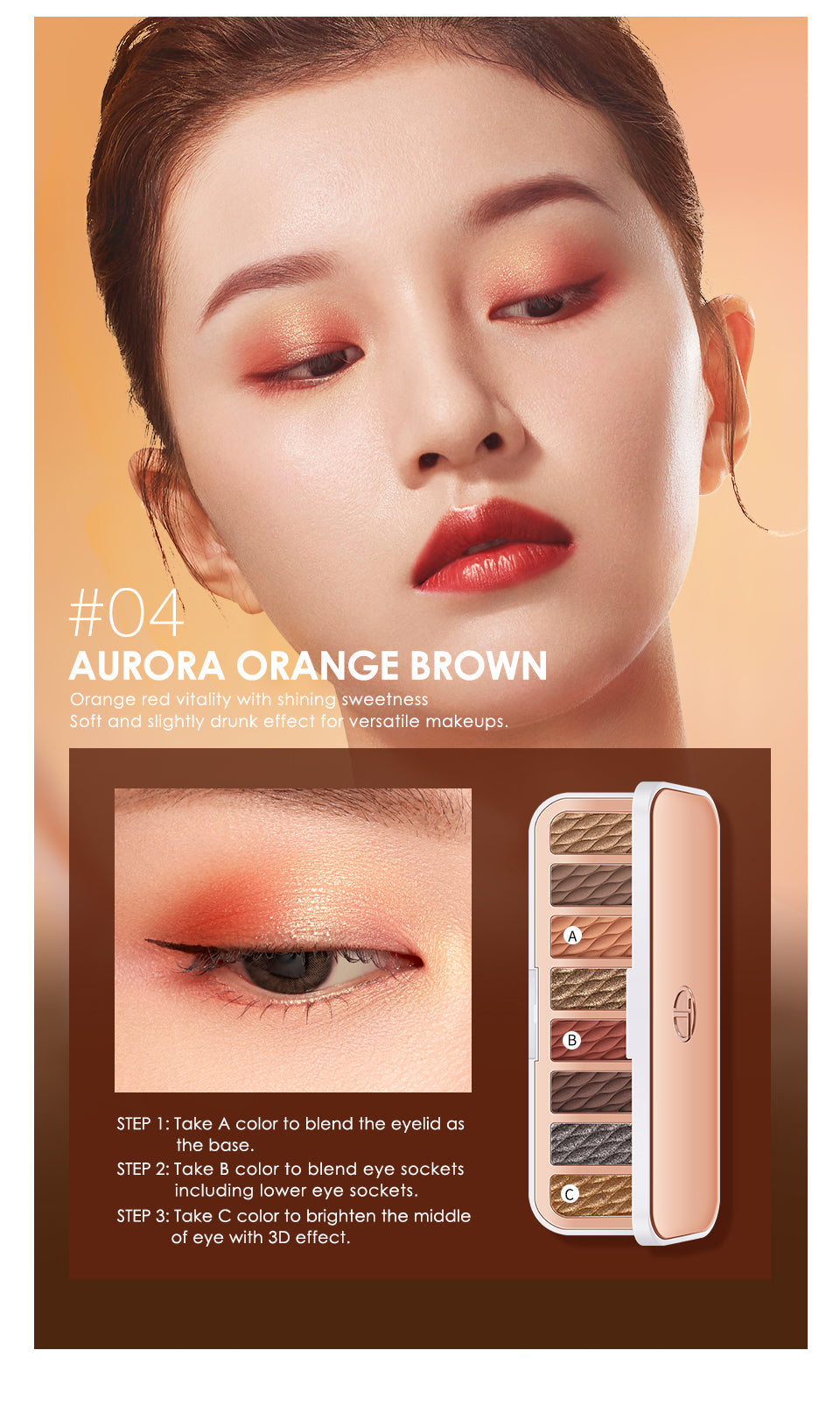 O.TWO.O Luxury Gold Eyeshadow Palette