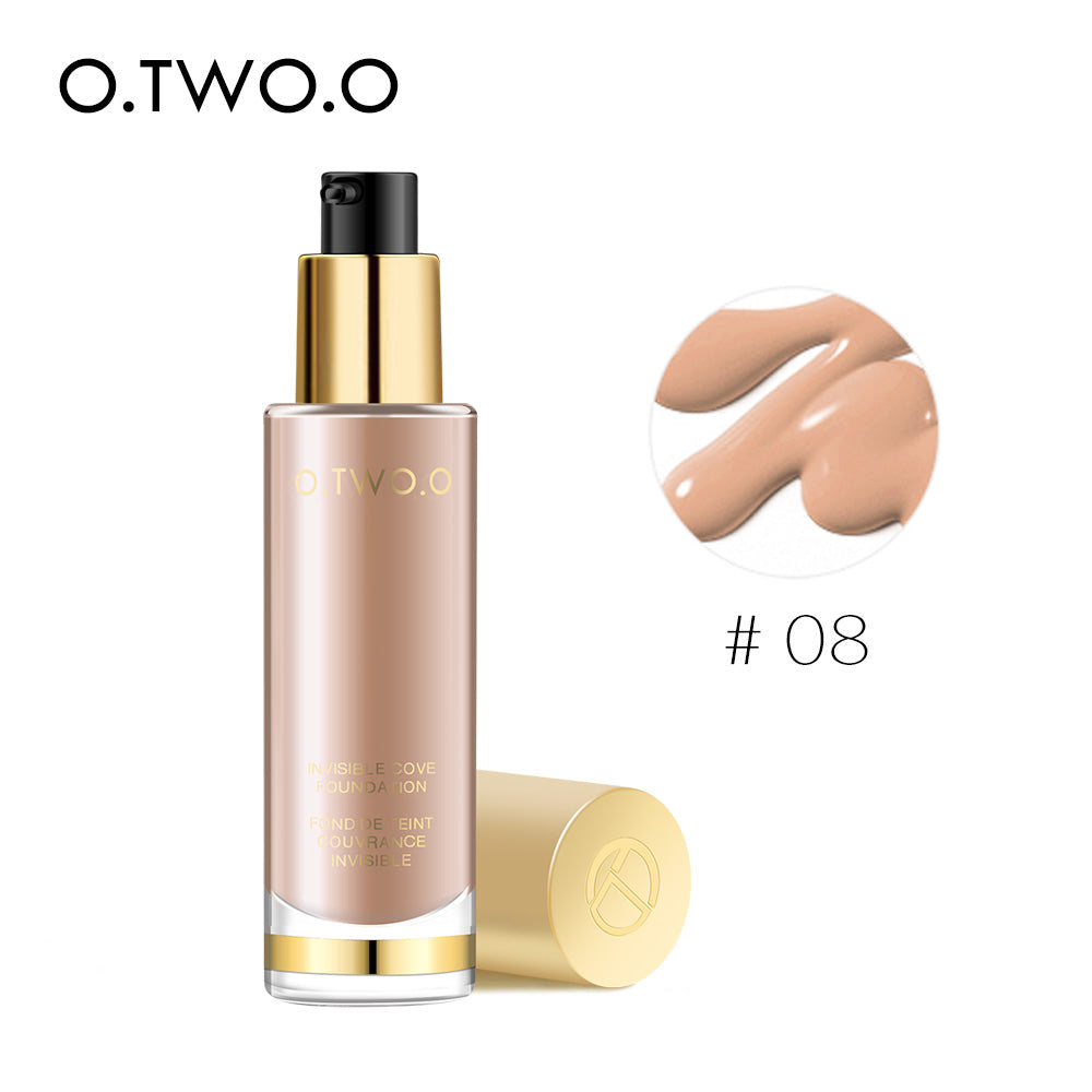 O.TWO.O 8 Colors Makeup Liquid Foundation fit For any color skin