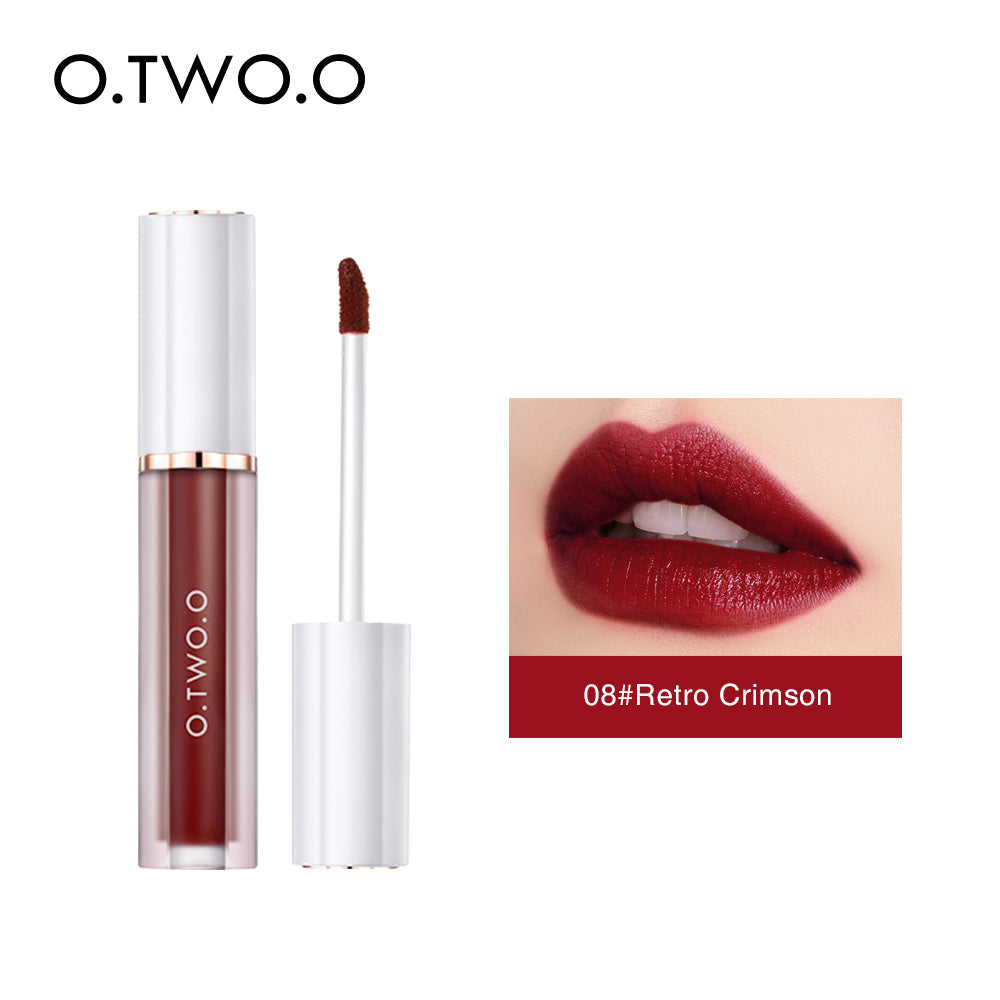 O.TWO.O Matte & Moisturize Air Misty Mousse Lip Gloss with 8 colors
