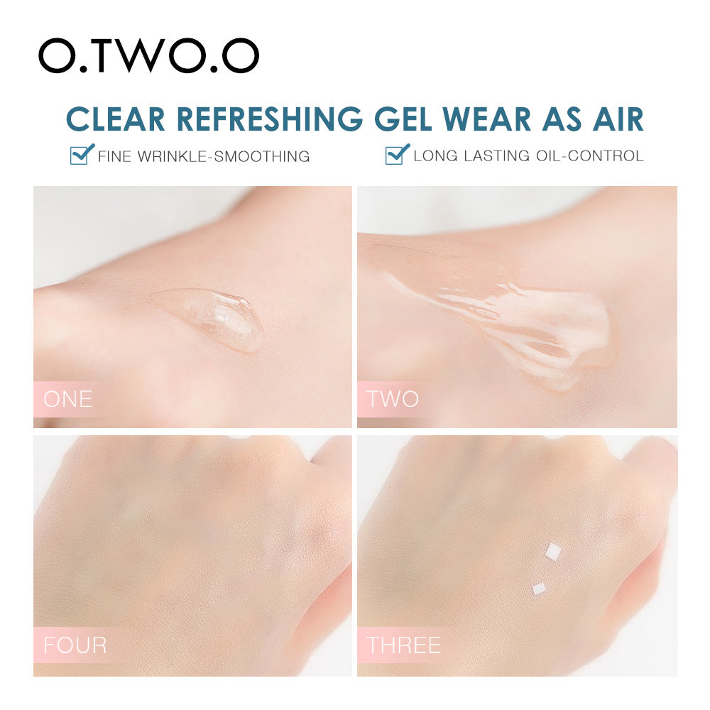 O.TWO.O Christal Moisturizing Makeup Face Primer Oil Control Smooth Texture Hydrating Makeup Primer Wholesale