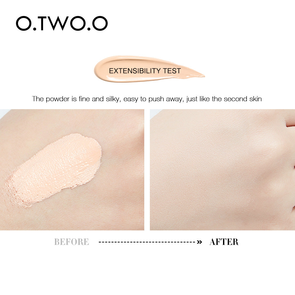 O.TWO.O Full Coverage Whitening Sweat Liquid Foundation