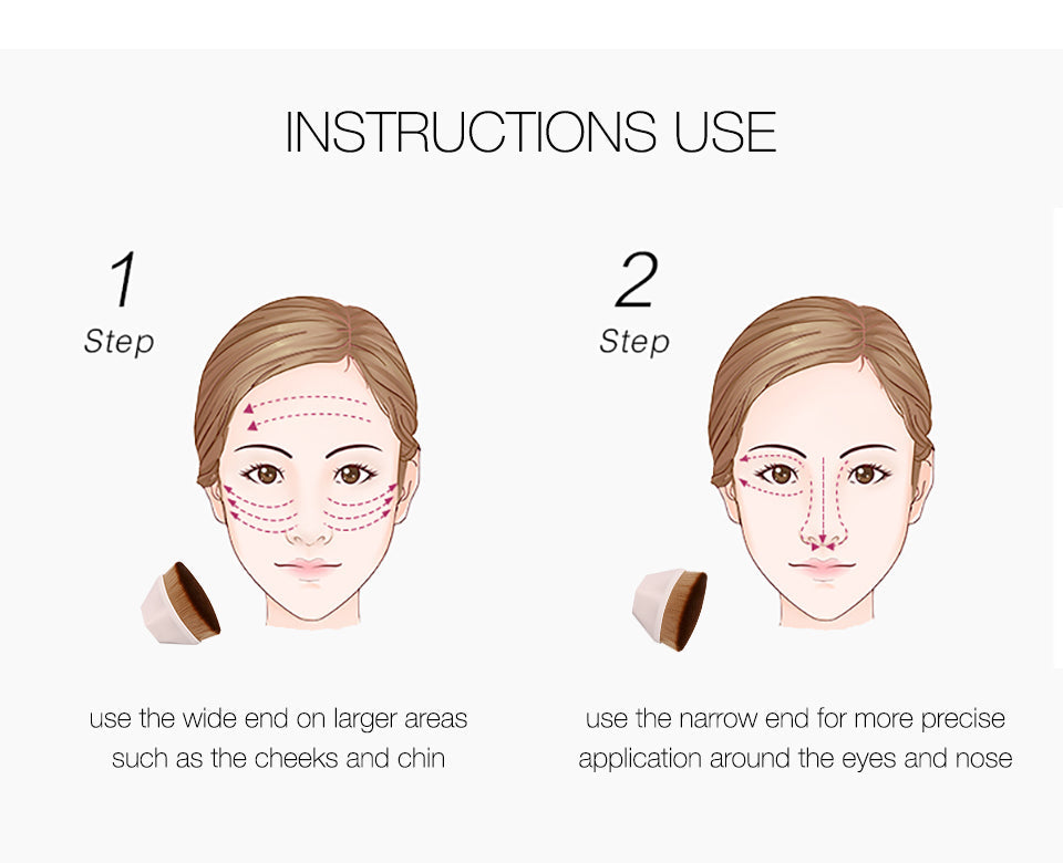 O.TWO.O High Quality Fine Artificial Foundation Brush