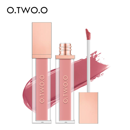 O.TWO.O New Arrival 12 Colors Matte and Strong Waterproof Lip Gloss
