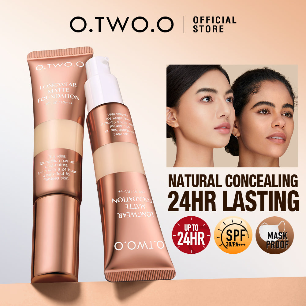 O.TWO.O High Coverage Matte Finish Liquid Foundation
