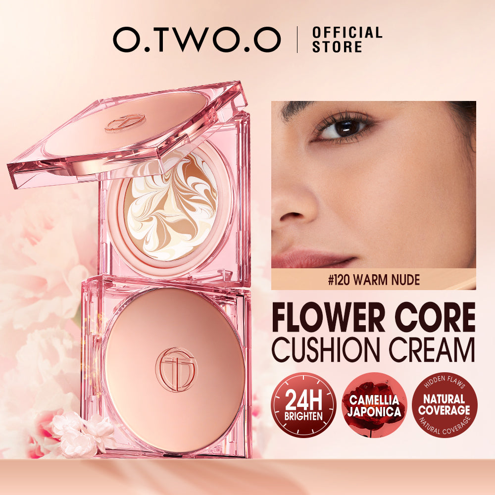 O.TWO.O New Arrival Matte and Moist Good Coverage Air cushion powder paste
