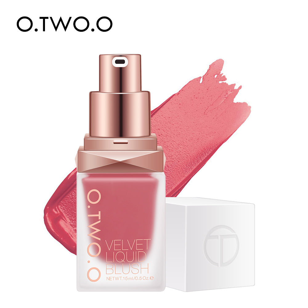 O.TWO.O  4 COLORS LIQUID BLUSHER