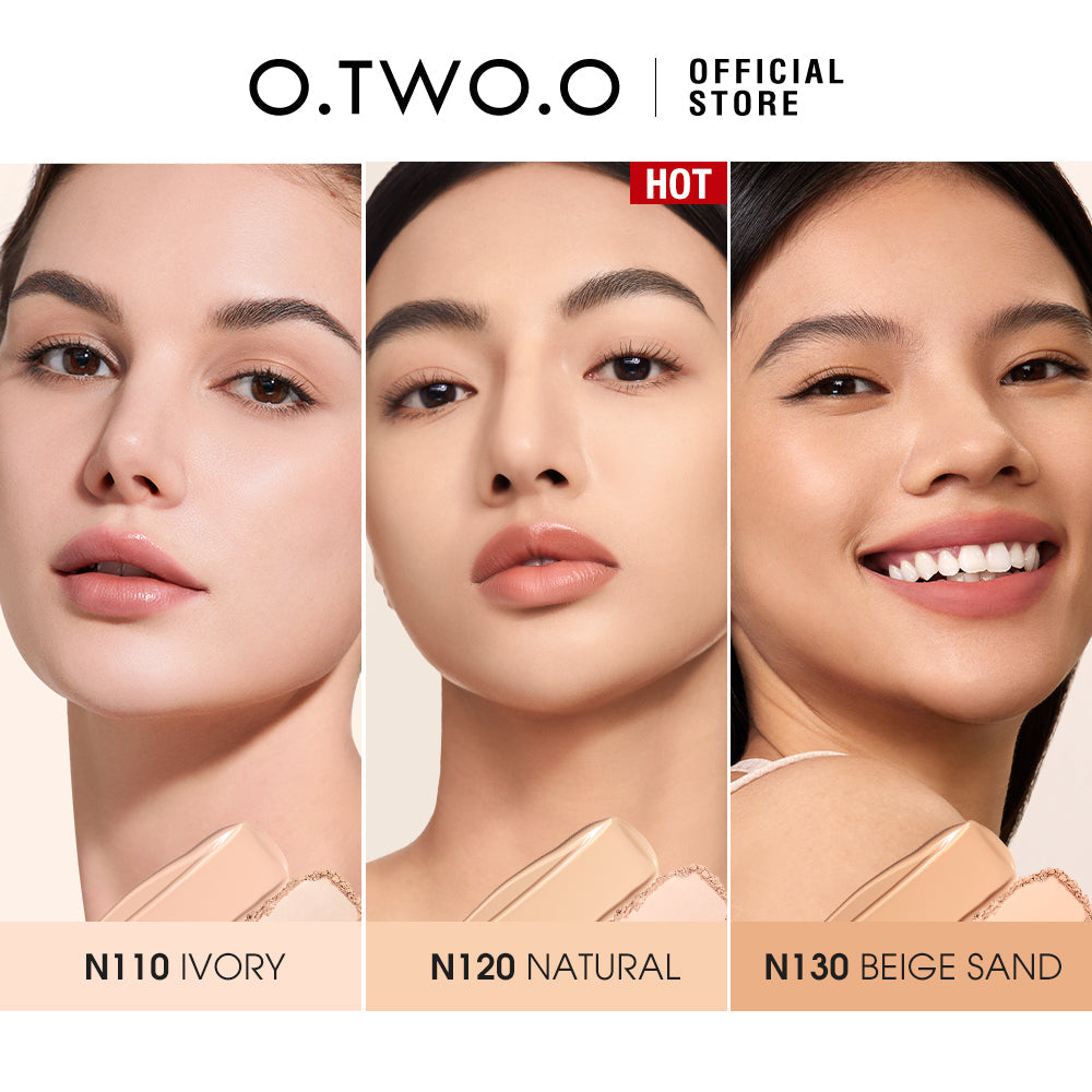 O.TWO.O Full Coverage Cream Foundation 2-in-1 Powder