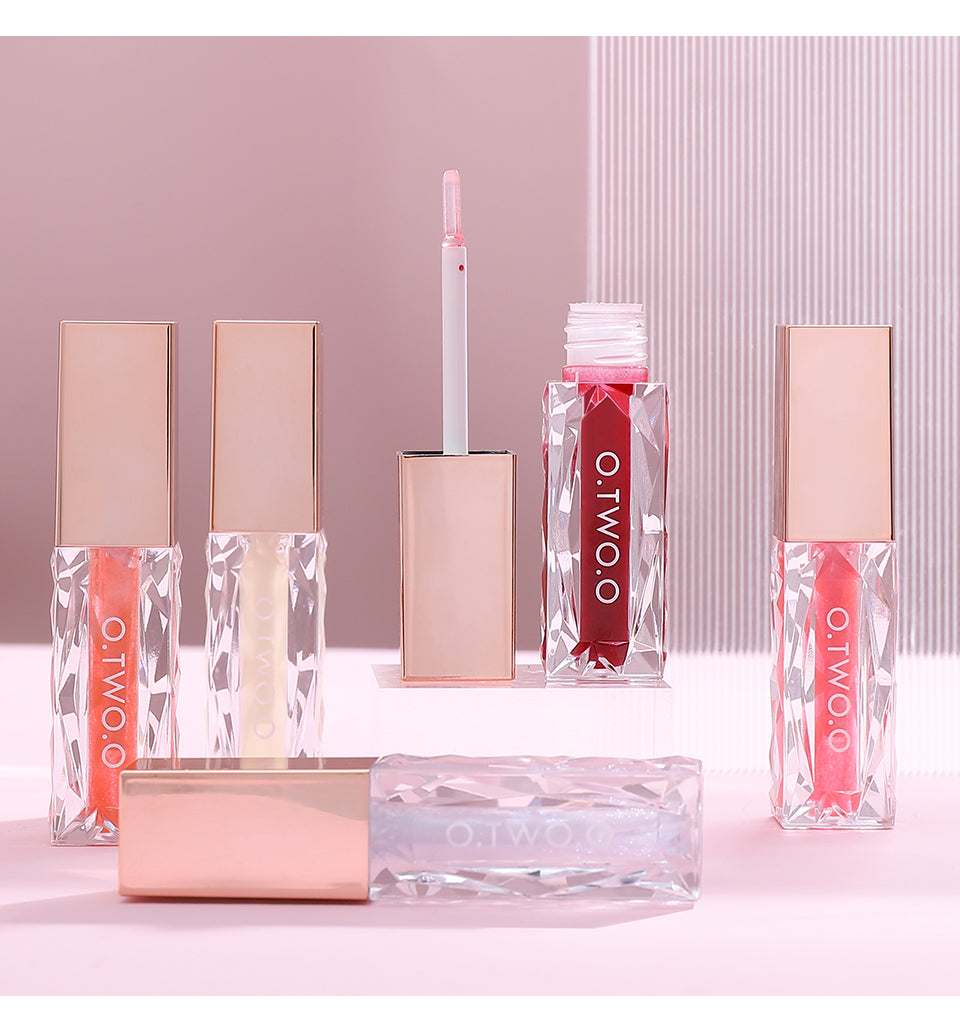 O.TWO.O New Arrival Clear Crystal Berry Lip Gross