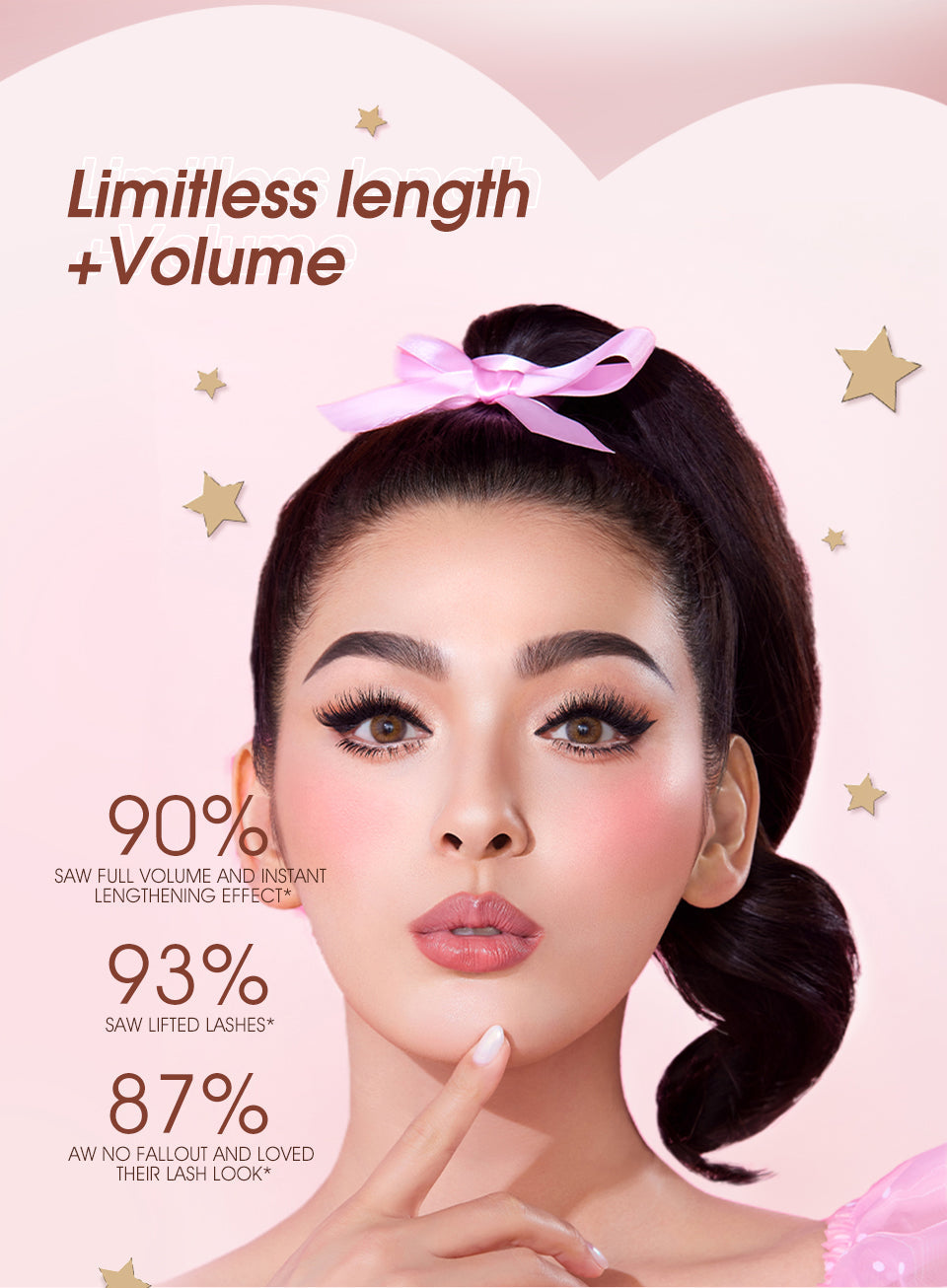 O.TWO.O New Arrival Lengthening Thickness Curl Black Mascara