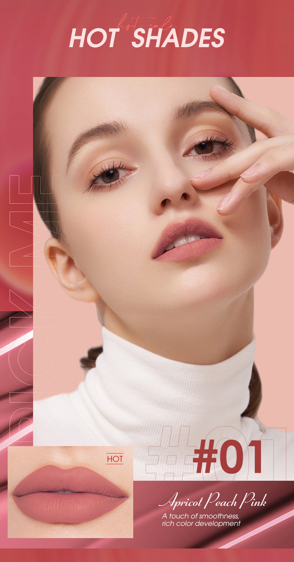 O.TWO.O New Arrival 12 Colors Matte and Strong Waterproof Lip Gloss