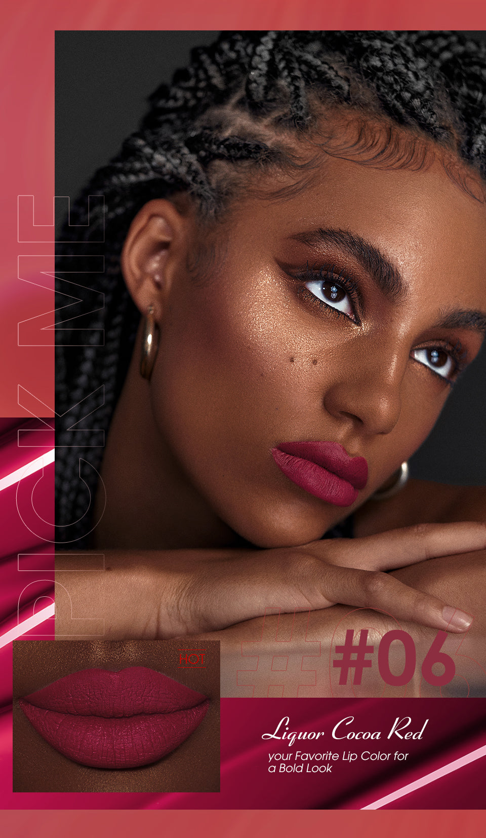 O.TWO.O New Arrival 12 Colors Matte and Strong Waterproof Lip Gloss