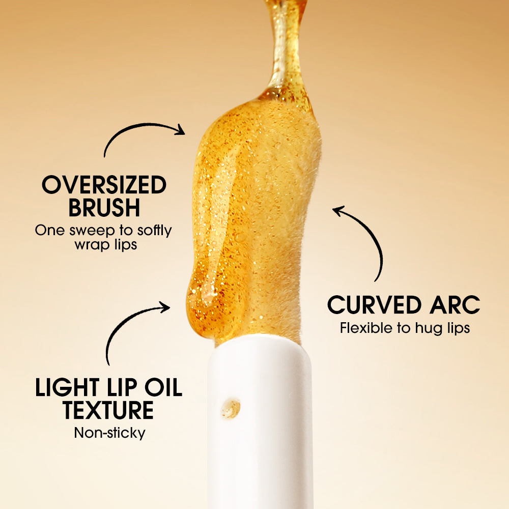 O.TWO.O Crystal Shiny Deeply Hydrates Repair Lip Oil For Dry Lips