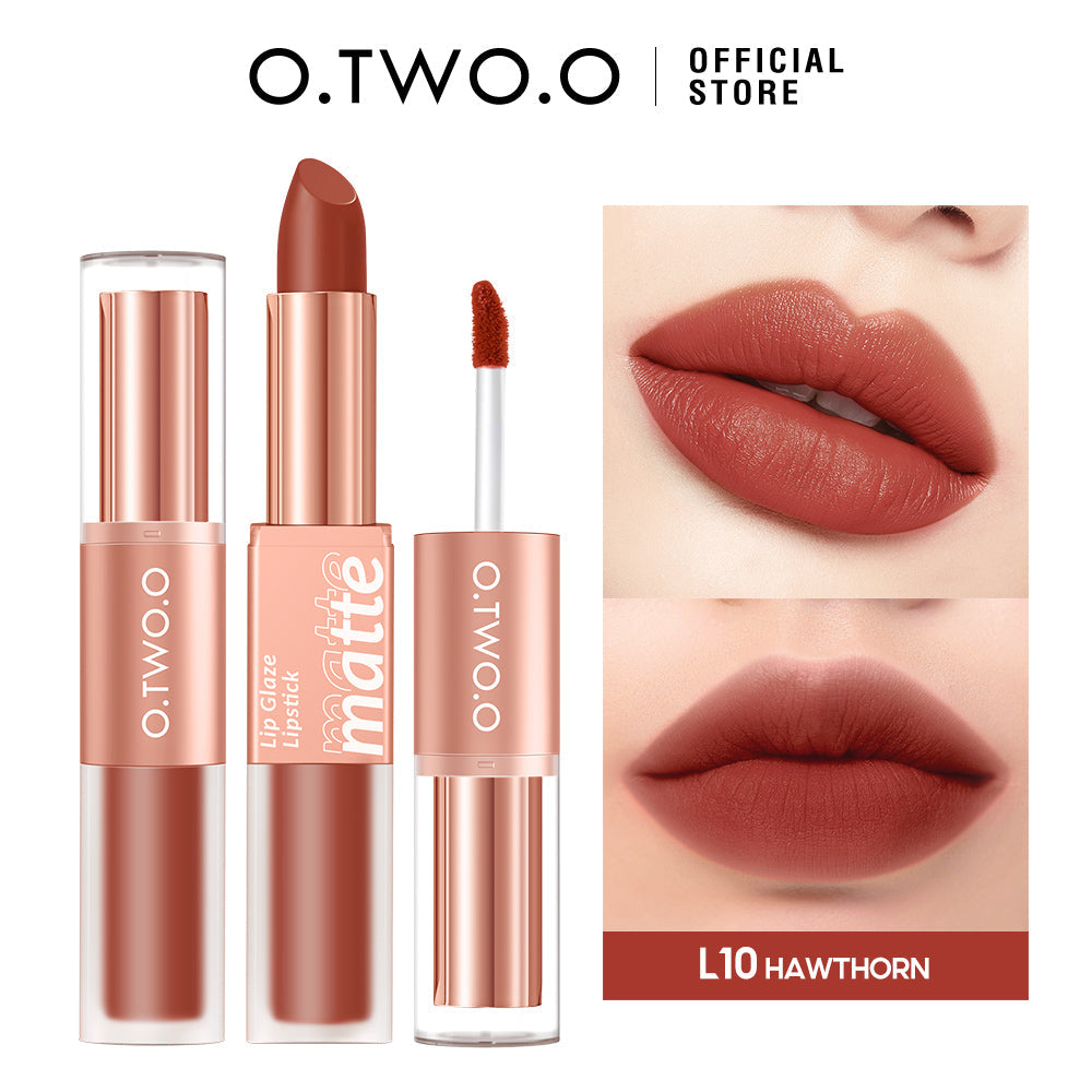 O.TWO.O  2 in 1 Lipstick Double Head Lipstick and Lip Mud