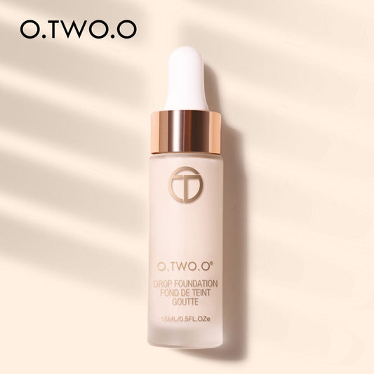 O.TWO.O Dropper Full Cover Liquid Foundation