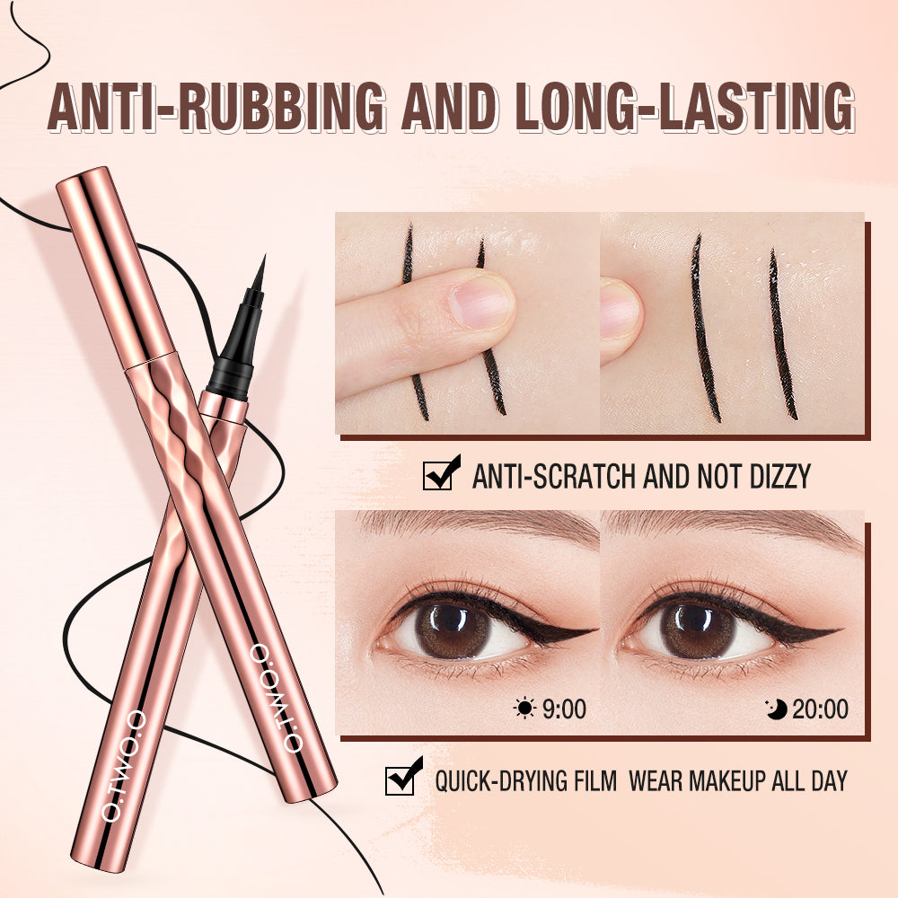 O.TWO.O Smooth and Long-Lasting Black Eyeliner