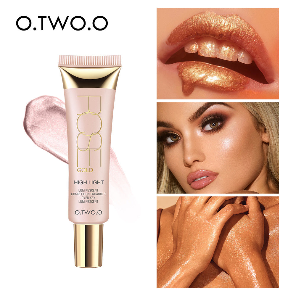 O.TWO.O Highlight Jelly Smooth Soft Glowing Cream Highlighter Makeup Base Brighten