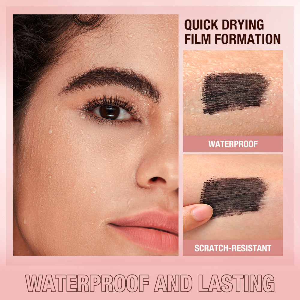 Long Thick Waterproof Mascara Black Color