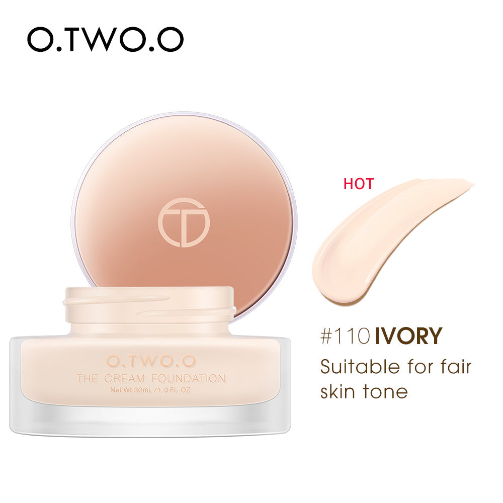 O.TWO.O New Arrival Cream Foundation with Skin Care founction
