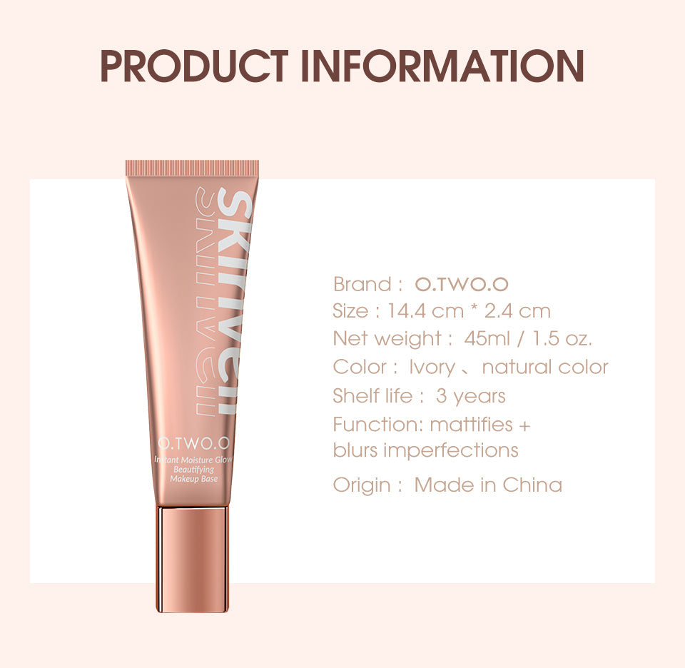 O.TWO.O New Arrival Makeup Base Face Isolation Cream