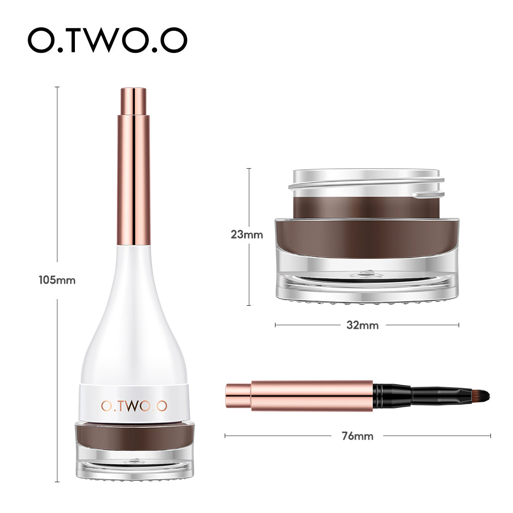 O.TWO.O New Arrival Natural Shaping Dyeing Eyebrow Cream