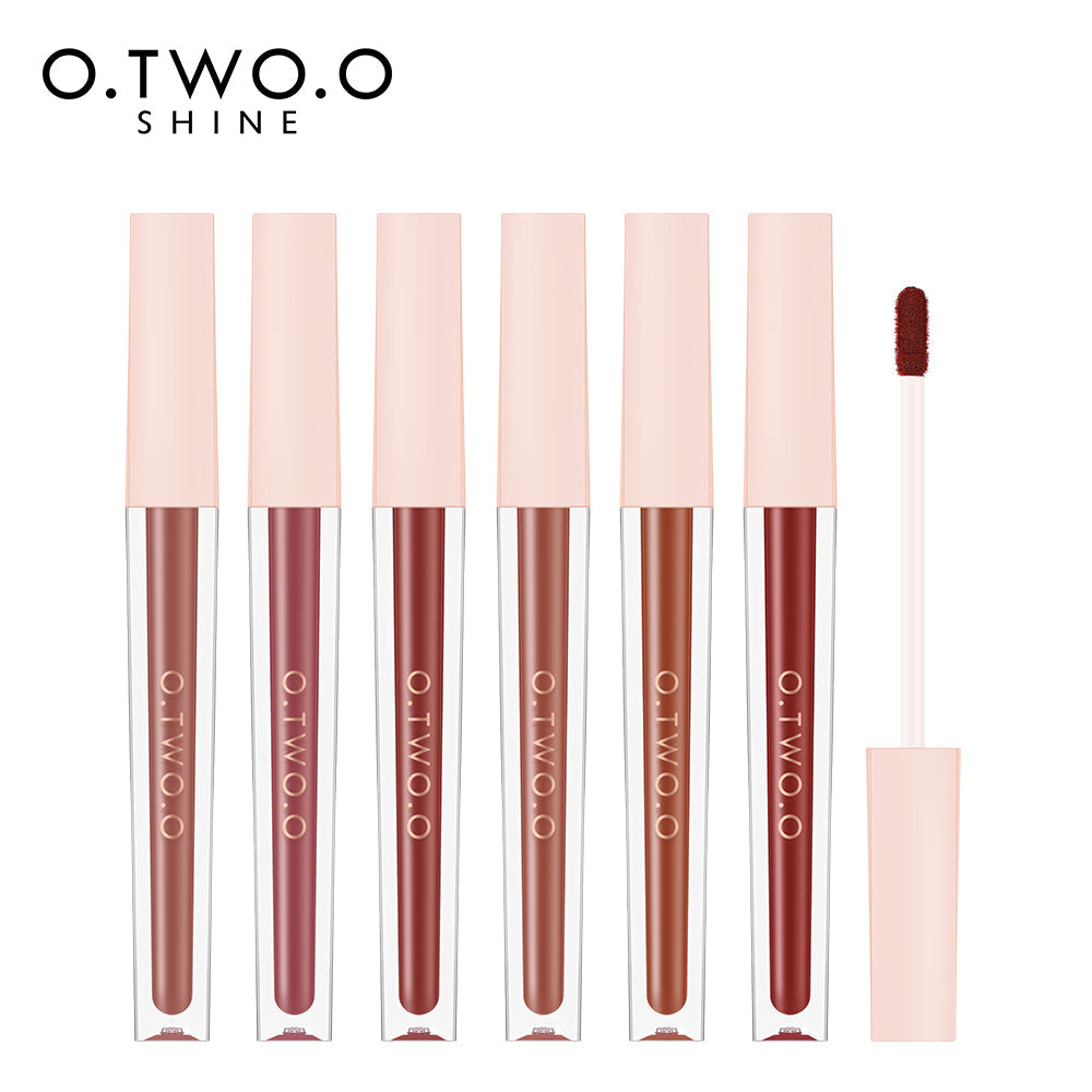 O.TWO.O SHINE Series 6 Colors Mirror and Smooth Lip Glaze