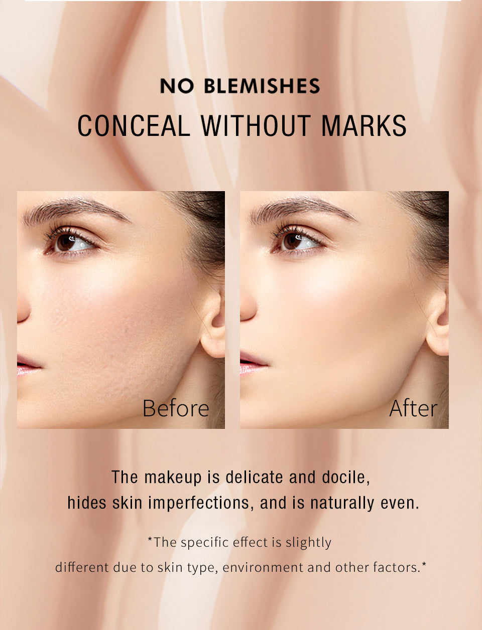 O.TWO.O Waterproof Long Lasting Oil Control Moisturizing Full Coverage Liquid Foundation Concealer