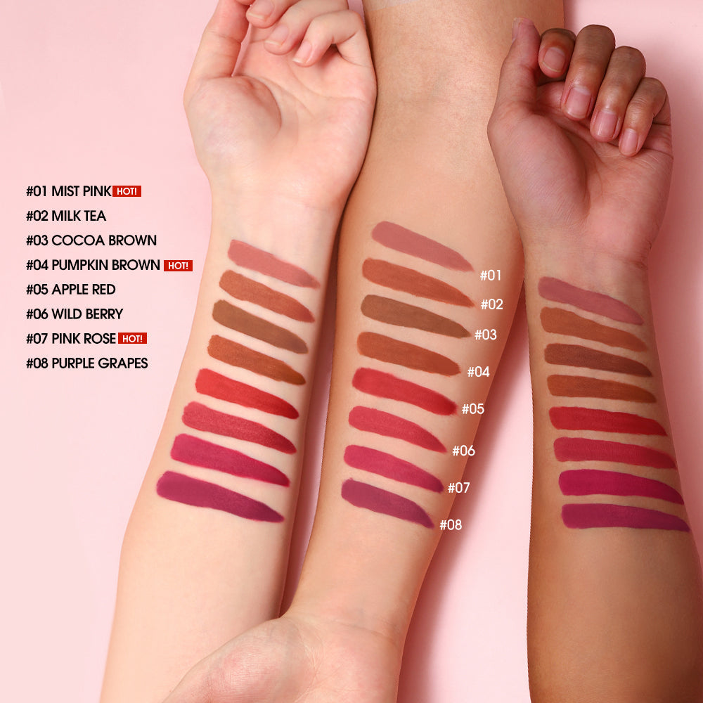 O.TWO.O Lip Gloss Marbling Water Proof Matt Finish