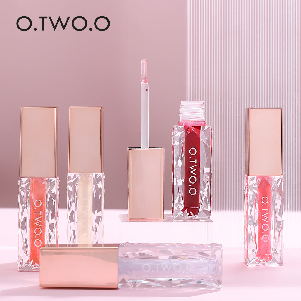 O.TWO.O New Arrival Clear Crystal Berry Lip Gross