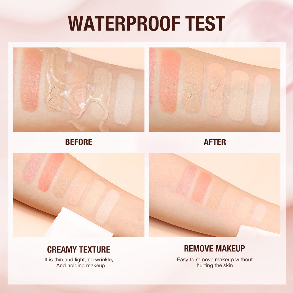 O.TWO.O New Makeup Pallete Of Concealer Contour Blush Cream