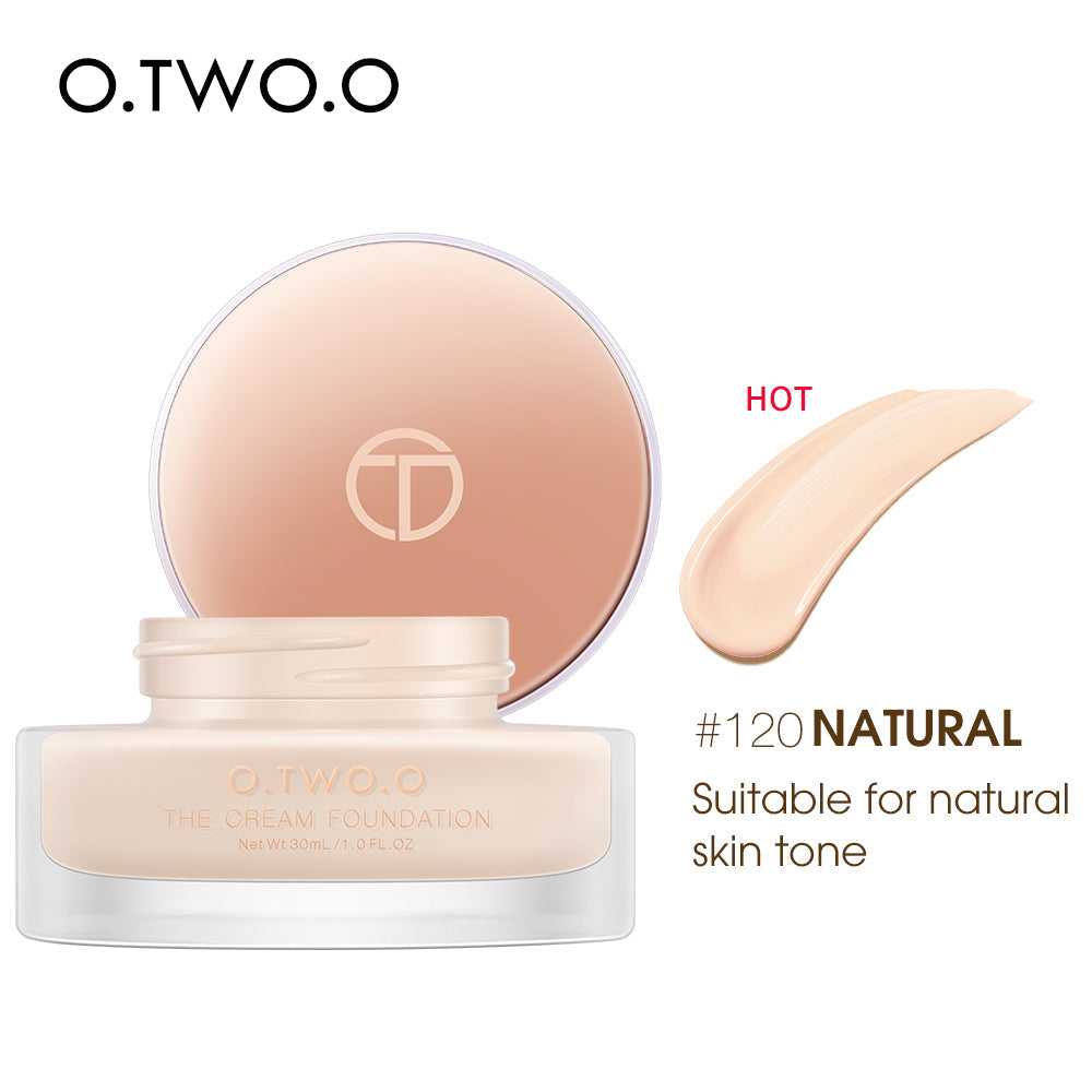 O.TWO.O New Arrival Cream Foundation with Skin Care founction