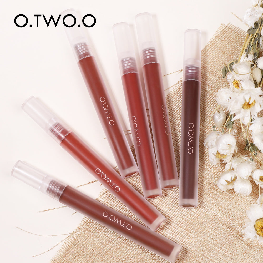 Matte Waterproof Lip Glaze Long Lasting Velvet Texture Smooth Liquid Lipstick