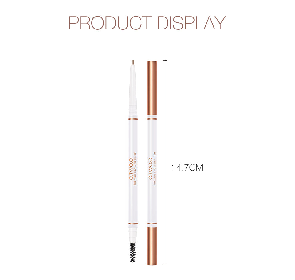 O.TWO.O 4 Popular Colors Microblading Eyebrow Pen Long Wearing Precise Brow Definer Makeup Eyebrow Pencil