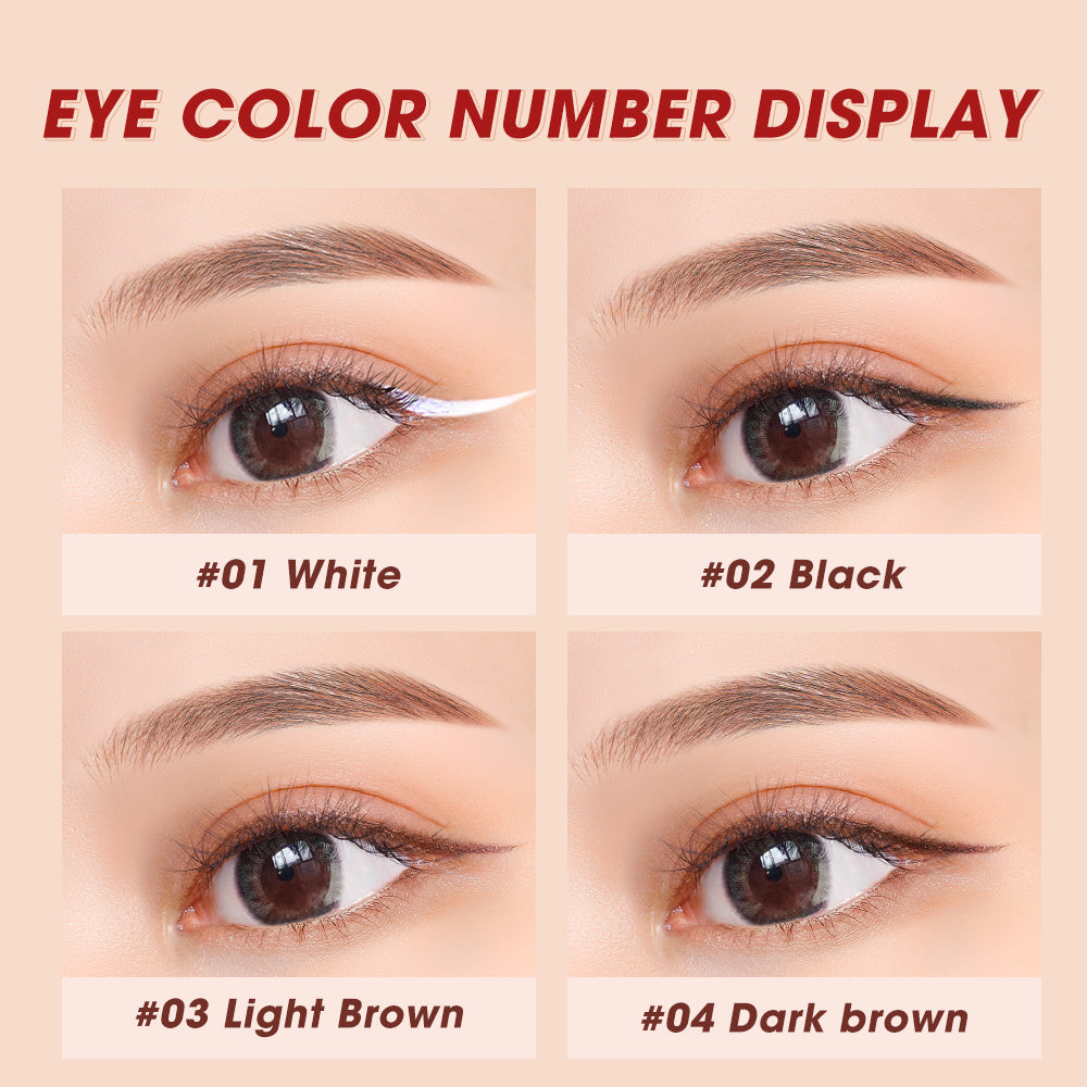 O.TWO.O New Arrival Water & Oil Proof 4 Colors Extreme Gel Eyeliner Pencil