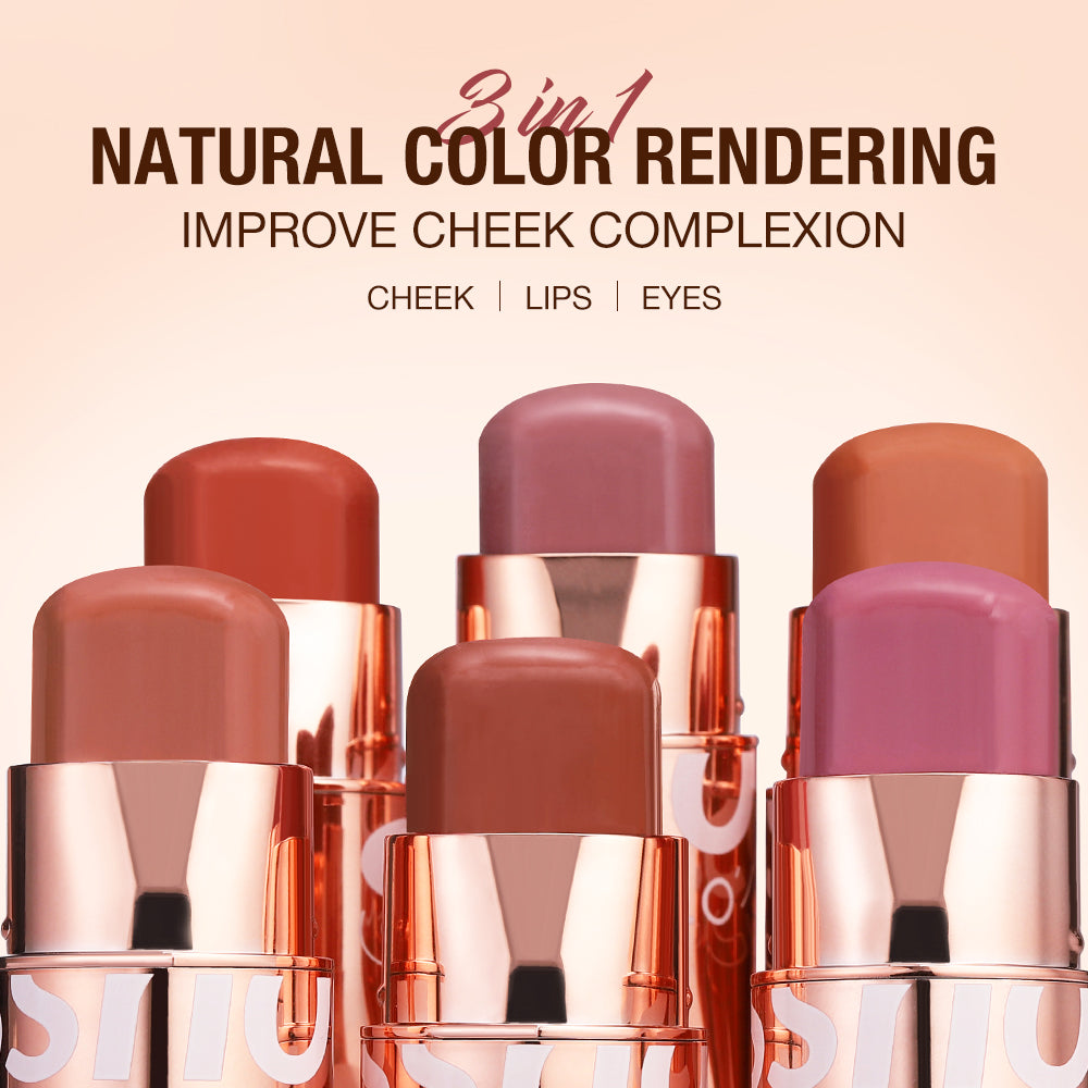 O.TWO.O 8 Colors High Pigment Blush Stick