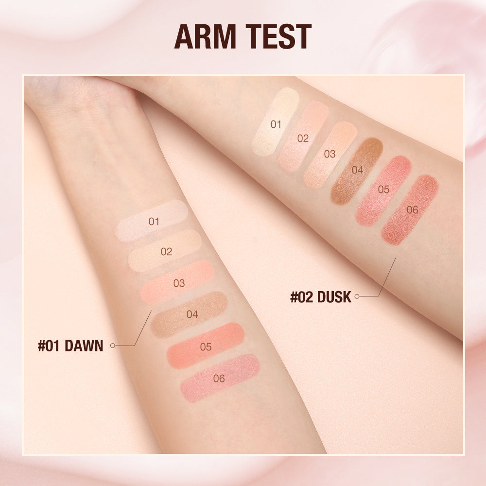 O.TWO.O New Makeup Pallete Of Concealer Contour Blush Cream