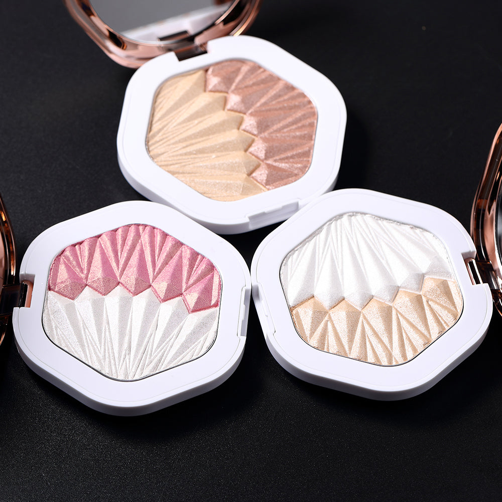 O.TWO. O Beauty Glowing Highlight Makeup High Quality Illuminating Pressed Powder