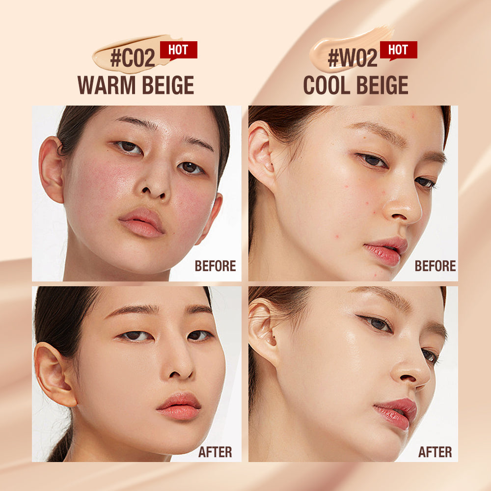 O.TWO.O Matt Finish Coverage Liquid Foundation