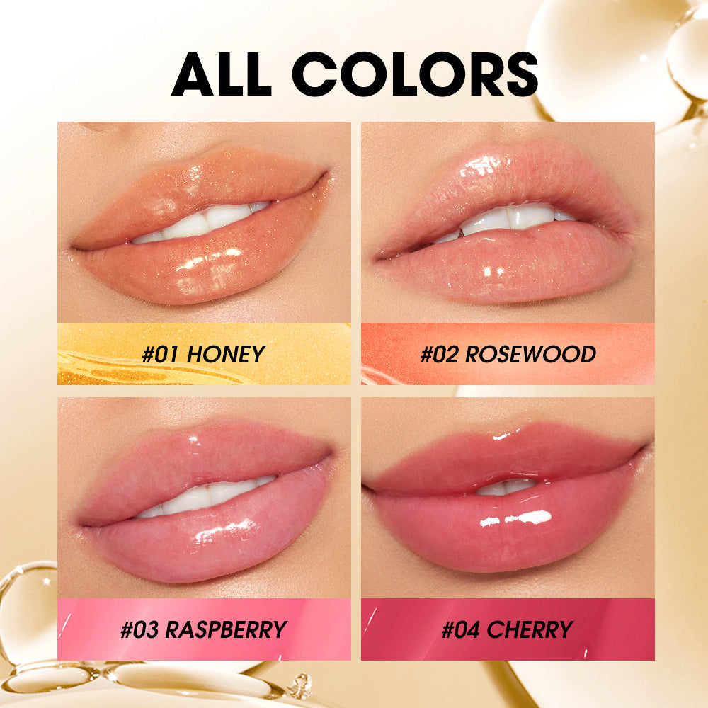 O.TWO.O Crystal Shiny Deeply Hydrates Repair Lip Oil For Dry Lips