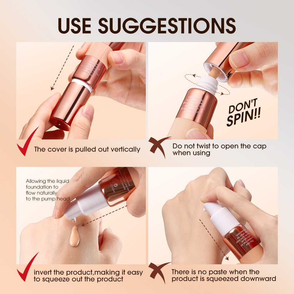 O.TWO.O High Coverage Matte Finish Liquid Foundation