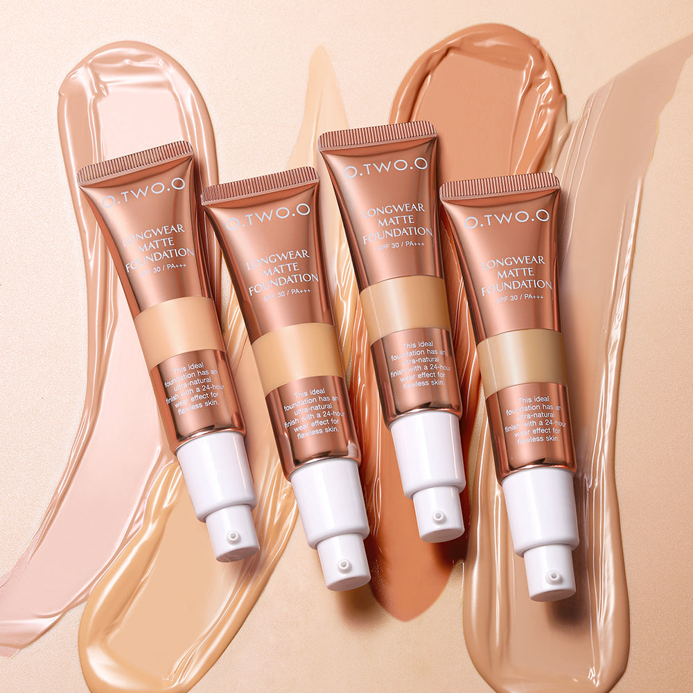 O.TWO.O High Coverage Matte Finish Liquid Foundation