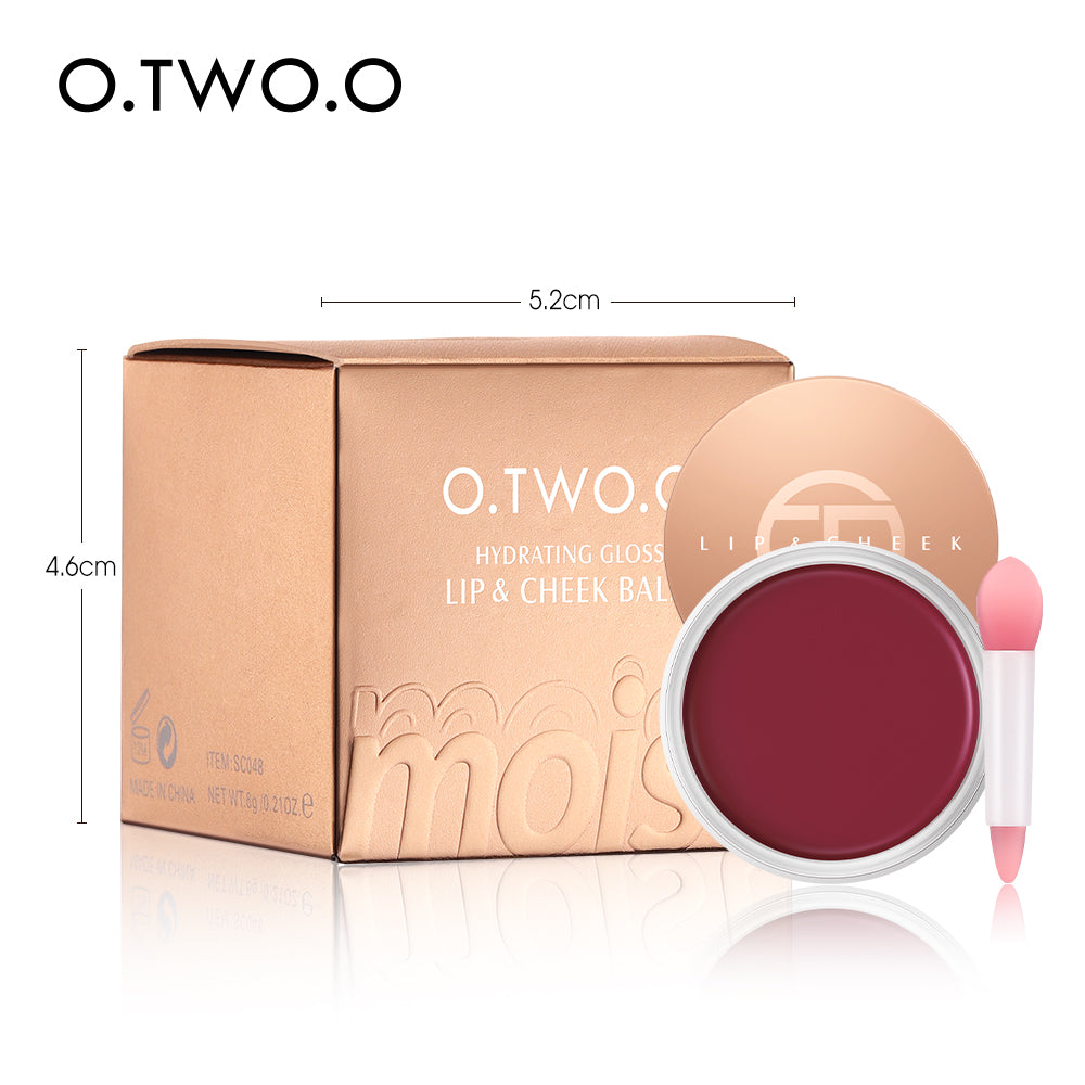 O.TWO.O New Arrival 2 in 1 Lip and Cheek Hydrating Gloss