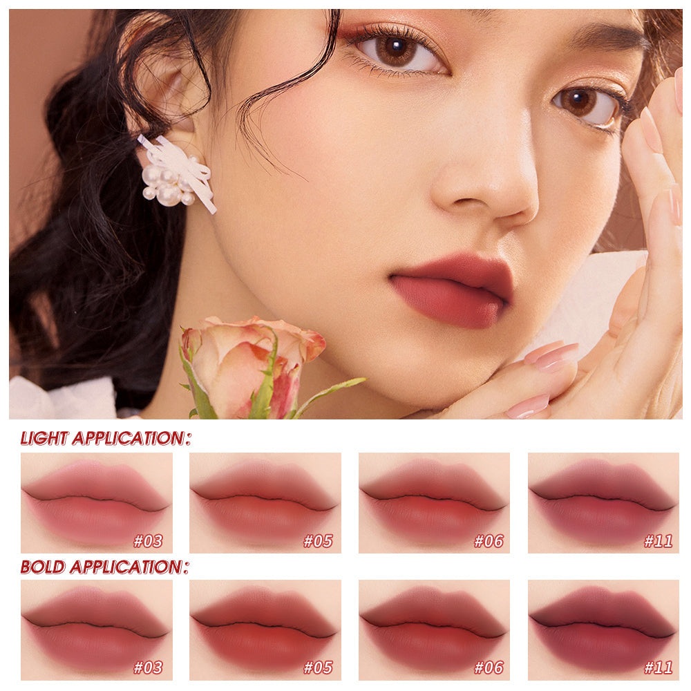 O.TWO.O New Arrival Velvet Matte Finish Rich 12 colors Lip Gloss