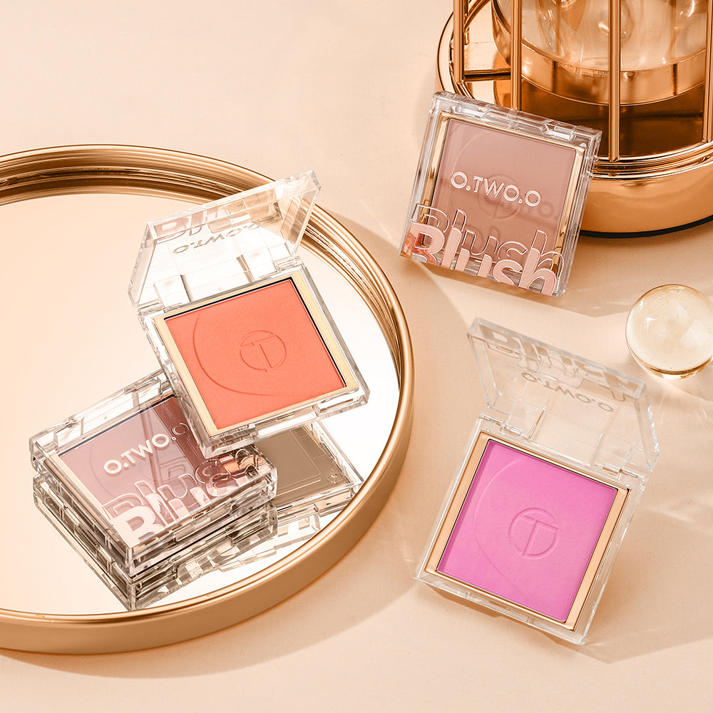 O.TWO.O High Pigment 6 Color Blush Pallete Powder