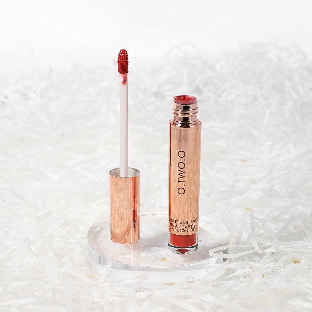 O.TWO.O Velvet Matte Liquid Lipstick Copper Packing