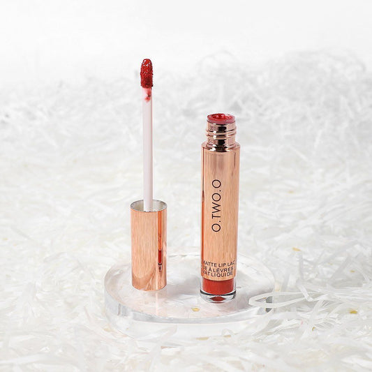 O.TWO.O Velvet Matte Liquid Lipstick Copper Packing