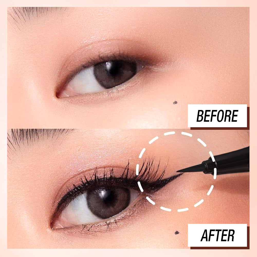 O.TWO.O Smooth and Long-Lasting Black Eyeliner
