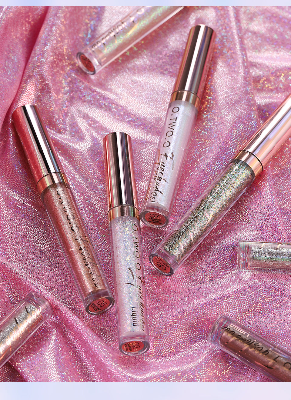 O.TWO.O New Arrival Hotest Liquid Eye Shadow with 8 Colors