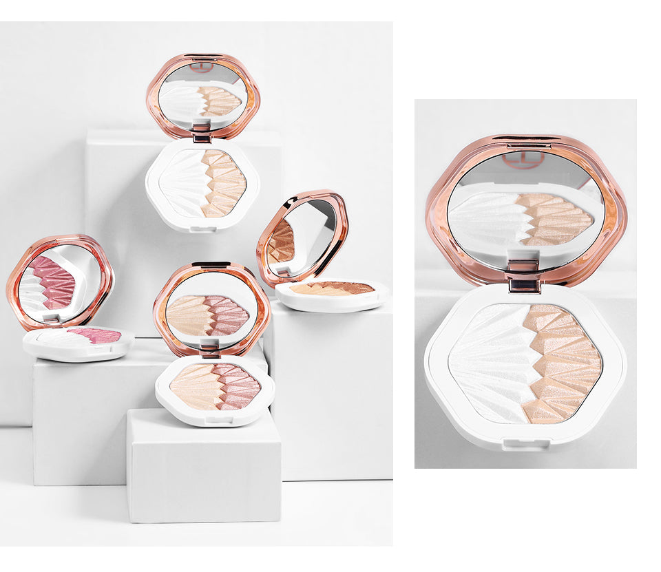 O.TWO. O Beauty Glowing Highlight Makeup High Quality Illuminating Pressed Powder