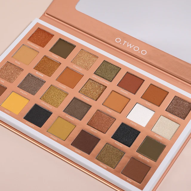 O.TWO.O Harvest 28 Colors Eyeshadow Palette