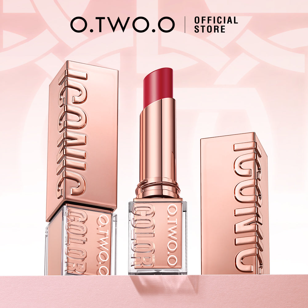 O.TWO.O 2025 Lipstick New Satin Texture Lipstick Silky Extension High Pigment